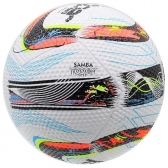 Bola Futebol Campo Topper Samba TD1 - Branco/Laranja