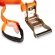Slackline 10 Metros com Catraca T123 Laranja Acte Sports - Laranja