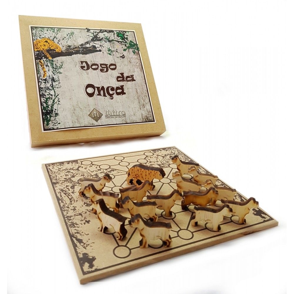 Jogo Da Onça - Mitra - Marrom