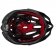Capacete Ciclismo com Led Outmold GTS Laranja G - Preto/Laranja