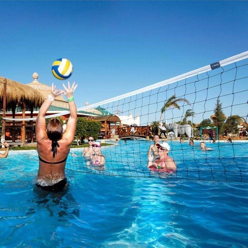Rede Vôlei Biribol Master Rede Fio 1.5MM - Preto/Branco