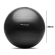 Bola Hidrolight Suiça para Pilates Exercícios de Ginástica 85cm Preta - preto/branco