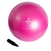 Bola De Ginástica 65Cm Com Bomba De Ar - Acte - Rosa