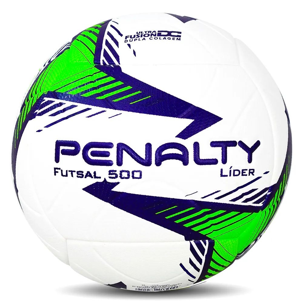 Bola De Futsal Penalty Líder XXIV - Branco/Azul
