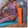 Rolo 3x1 Acte Sports T115, Rolo de Massagem, Rolo com Ranhuras e Bastão de Massagem - Cinza