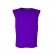 Kit com 8 Coletes Modelo Aberto de Futebol de Campo/Society/Futsal - TRB - Roxo/Branco