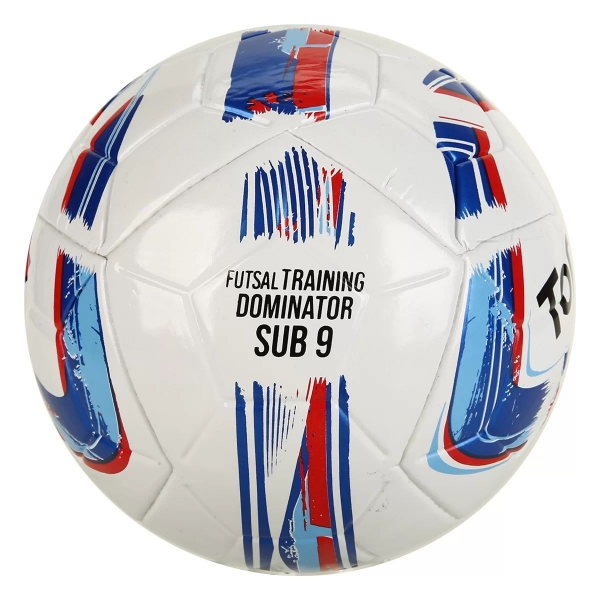 Bola Futsal Infantil Topper Dominator Sub 09 - Branco/Azul