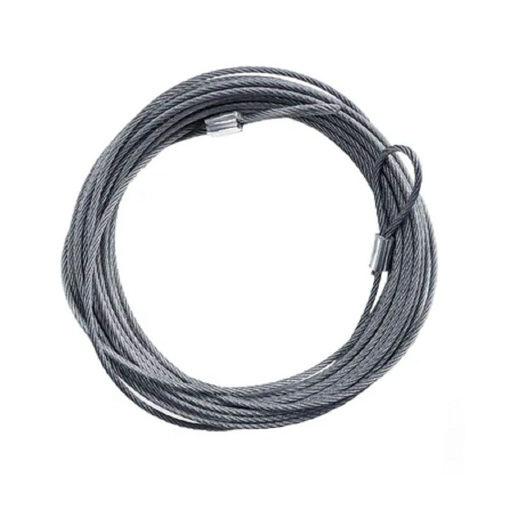 Cabo de Aço para Rede de Vôlei Galvanizado - Cinza