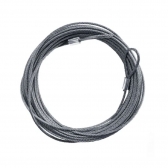 Cabo de Aço para Rede de Vôlei Galvanizado - Cinza