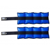 Par de Tornozeleira Caneleira De Peso 6Kg - Punch - Azul