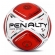 Bola Futebol De Campo Penalty S11 R1 XXIV Termotec Oficial - Branco/Vermelho