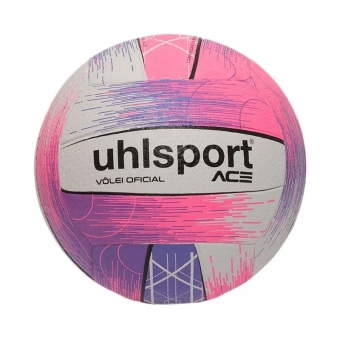 Bola Vôlei Uhlsport Ace Rosa e Roxo