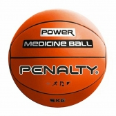 Bola Penalty Medicine Ball VI 5Kg (Vermelho) - Vermelho/Branco