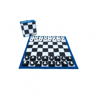 Jogo de Dama e Xadrez Gigante  Educativo, Lógico e Criativo - LDM Brinquedos