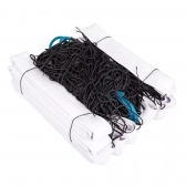 Rede Vôlei Biribol Master Rede Fio 2.5MM Oficial - Preto/Branco