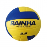 Bola Rainha Vôlei 2.5 Oficial - Amarelo/Azul