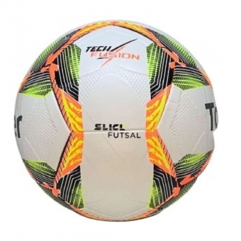 Bola Futsal Topper Slick 24 Branco/Amarelo