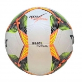 Bola Futsal Topper Slick 24 Branco/Amarelo - Branco/Amarelo
