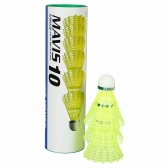 Peteca Yonex Badminton Mavis 10 - Amarelo/Branco