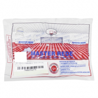 Cabo de Aço Plastificado para Rede de Tênis Oficial - Master Rede