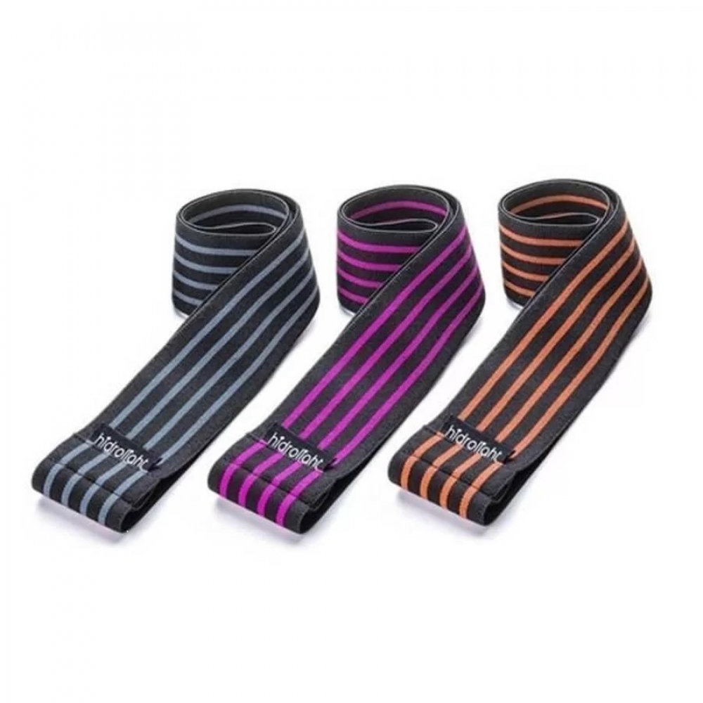 Hip Band Faixa Elástica Pro Hidrolight Kit 3 Peças - multi colorido