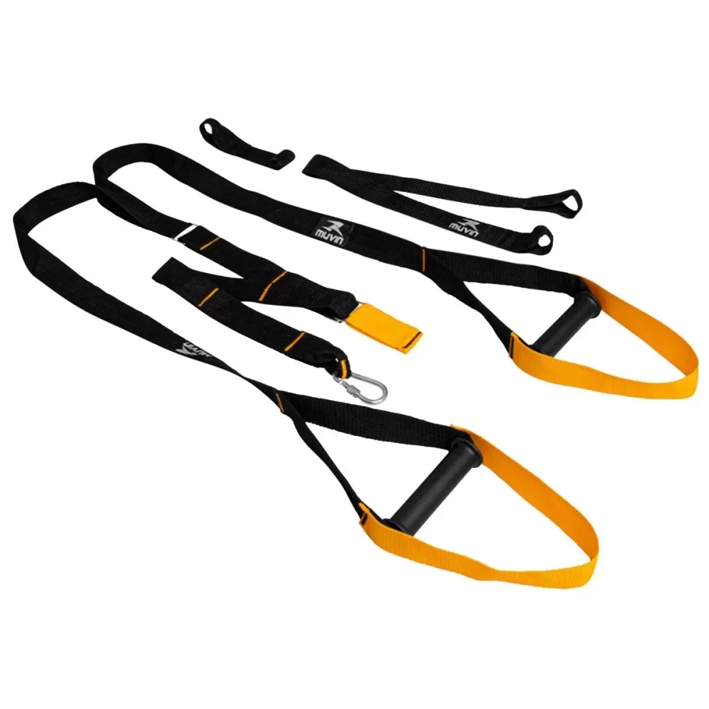 Fita de Suspensão Muvin FTS-400 - Preto/Amarelo
