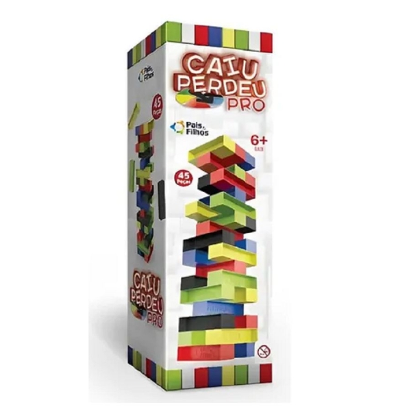 Caiu Perdeu Pro - Pais & Filhos - Multi Colorido
