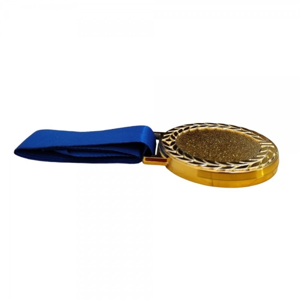 Kit com 5 Medalhas 50mm - Piazza - Amarelo