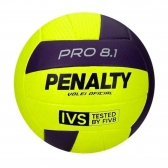 Bola Vôlei Penalty 8.1 Pro XXVI - Amarelo e Roxo - Amarelo/Roxo