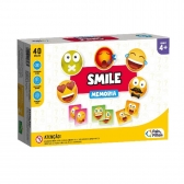Jogo Da Memória Smile - Pais & Filhos - Branco