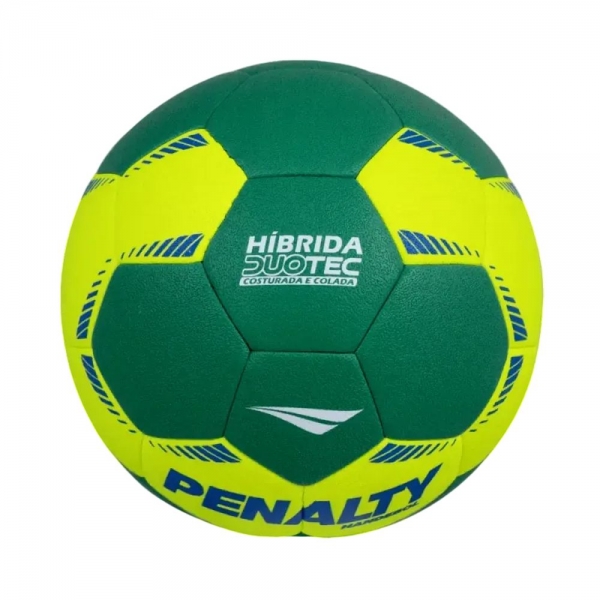 Bola Handebol Penalty Feminino Suécia H2L Ultra Grip Hibrida XXV - Amarelo/Verde