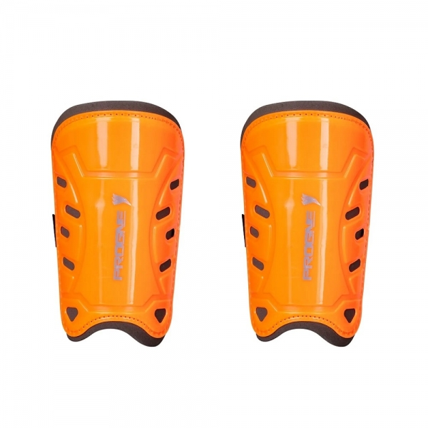 Caneleira Iron Laranja para Futsal, Society e Campo - Laranja