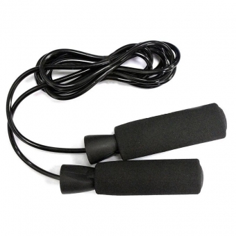 Corda de Pular de PVC Pro (Preto) - Acte Sports