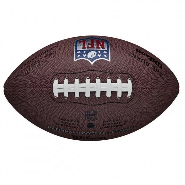 Bola Futebol Americano Wilson NFL The Duke Pro Réplica - Marrom