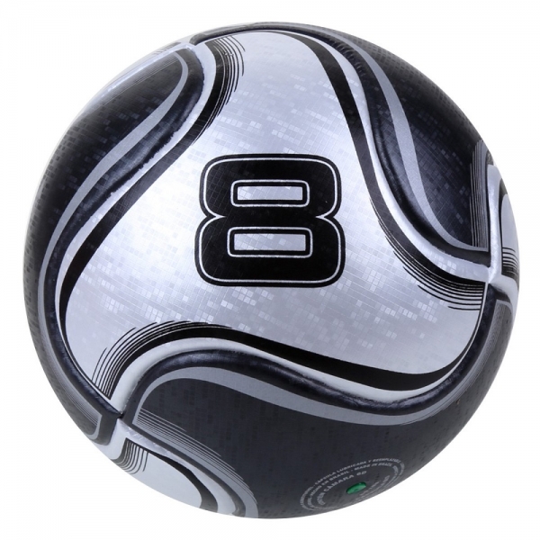 Bola Futsal Penalty 8 X Br Pt - Branco/Preto