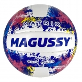 Bola de Vôlei Magussy Matrix Soft Touch - Azul/Branco