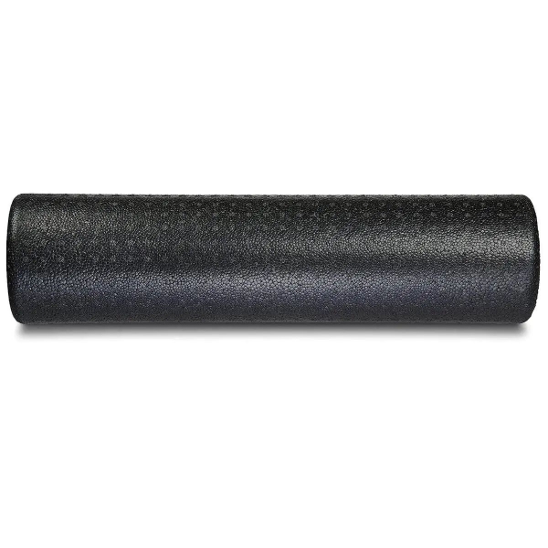 ROLO DE MASSAGEM FOAM ROLLER 90CM ESPUMA EPP ROPE STORE - Preto