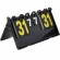 Placar De Mesa Marcador Manual Dobrável Contador De Pontos - M.R - Preto