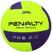Bola Vôlei 8.0 Pro IX (Verde e Roxo) - Penalty - Verde