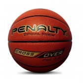 Bola Basquete Penalty Pró 5.8 Crossover X Mirim - Marrom/Preto