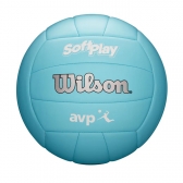 Bola de Vôlei Wilson AVP Soft Play Azul - azul/cinza