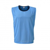 Colete de Treino Adulto TRB para Futebol - Azul Claro/Preto