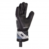 Luva de Goleiro Campo Profissional Poker Basic Pro Tamanho 8 - Preto e Cinza - Preto/Cinza