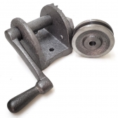 Catraca Cremalheira para Postes de Vôlei e Tênis Neofit com Roldana - Cinza