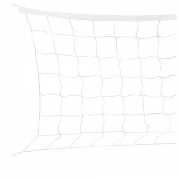 Rede Vôlei Pangué 1 Lona Algodão com Fio Branco Seda - Branco