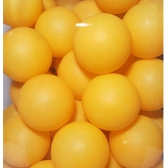 Pacote de Bola de Tênis de Mesa AF Brinq com 100 Unidades - Laranja