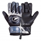Luva de Goleiro Campo Profissional Poker Basic Pro Tamanho 8 - Preto e Cinza - Preto/Cinza