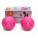 Par De Bolas Tonificadoras Com Peso de 1KG Rosa T55 Acte - Rosa