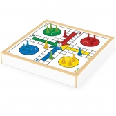 Jogo 4 em 1 Xadrez Ludo Damas Trilha com Estojo Junges - Verde