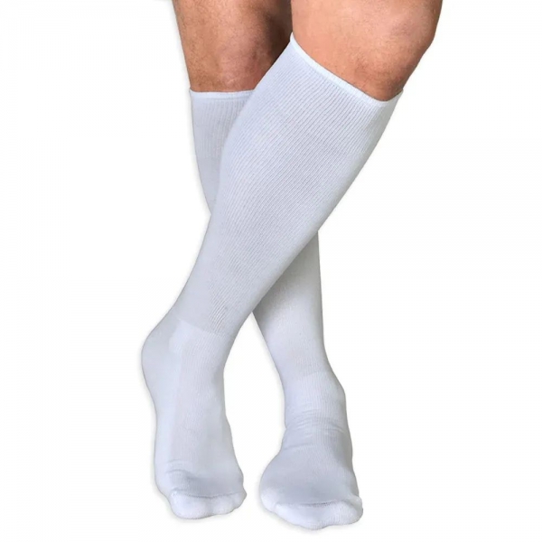 Meião de Futebol Kit Com 6 Pares - Severa - Branco